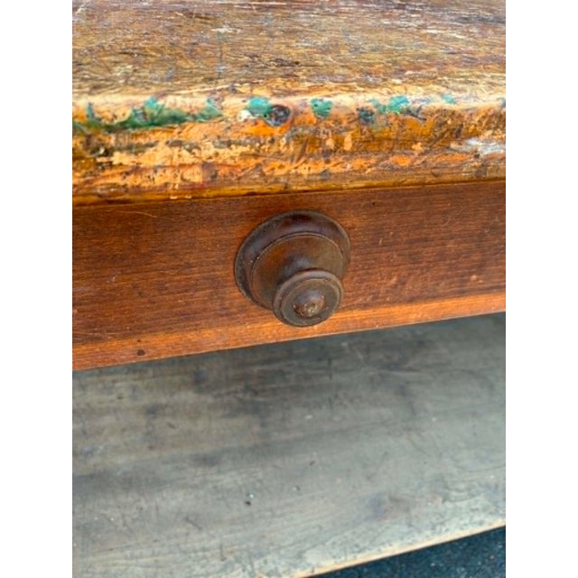 Vintage Drapers Table, 1920s For Sale - Image 11 of 13
