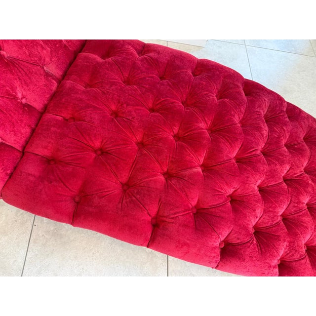 Vintage Chesterfield Chaise Lounge For Sale - Image 11 of 13