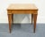 Late 20th Century Baker Furniture Italian Provincial Banded Wood 18" Square Accent End Table 3541-3 For Sale - Image 5 of 11