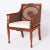 Neoclassical Six Neoclassic Caned and Decorated Adam Style Dining Chairs For Sale - Image 3 of 13