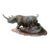 Rhinoceros Sculpture by Tom Yssel For Sale