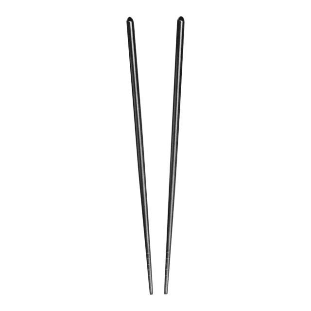 Mepra 2-Piece Chopsticks Set in Oro Black For Sale