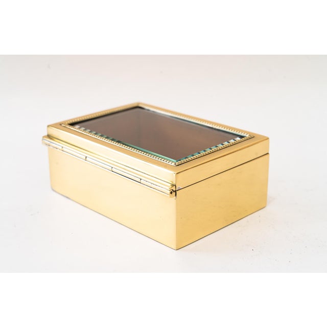 Vintage Art Deco Jewelry Box, 1920s For Sale - Image 3 of 14