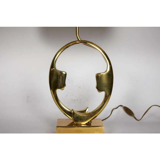 Sculptural Bronze Lamps by Willy Daro, 1970s, Set of 2 For Sale - Image 3 of 11
