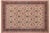 Ivory Shabby Chic Kazveen Pak-Persian Ivory/Green Wool Rug - 9'10'' X 14'2'' For Sale - Image 8 of 8