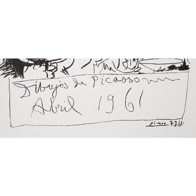 Pablo Picasso, Exposition de dessins, Lithograph For Sale - Image 5 of 6
