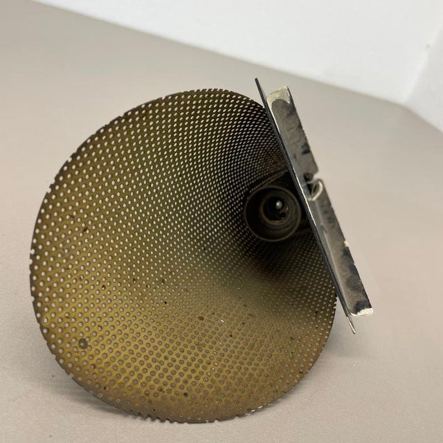 Hole Pattern Theatre Wall Light in the style of Mategot, France, 1950s For Sale - Image 13 of 14