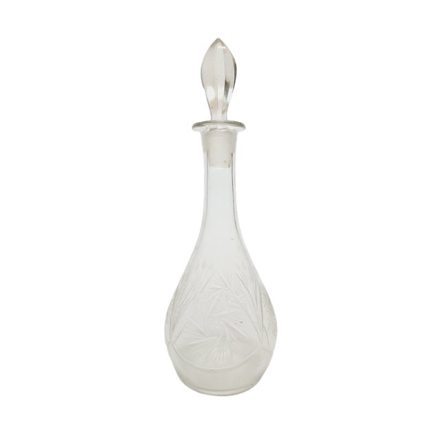 Art Deco Crystal Carafe, Germany, 1900s For Sale - Image 5 of 15