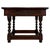 Brown Small Early 20th Century Antique English Oak Side Table For Sale - Image 8 of 11