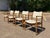 ✨ MID-CENTURY PERFECTION — FULL SET READY TO GO ✨ These aren’t just chairs… this is that clean, sculpted, Danish-inspired...