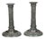 Vintage Tin Candlesticks, 1770s, Set of 2 For Sale