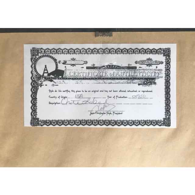 Vintage 1950s Crate Label Print for Setter Exeter Fruit Association For Sale In Austin - Image 6 of 9