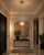 1980s 1970s The Amber Crown, Murano Chandelier Amber and Crystal Drops For Sale - Image 5 of 13