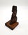 A beautifully hand-carved wood sculpture by the well-documented and collected Coast Salish artist Joe Becker (1943–2014)...