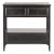 3 Drawer Sideboard in Black For Sale
