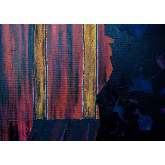 Early 21st Century Natalia Vypritskaia, Encapsulation, 2026, Acrylic and Oil on Canvas For Sale - Image 5 of 6