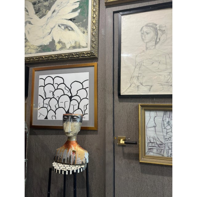 Warrior Sculpture by Artist Arturo Rovirosa For Sale - Image 11 of 11