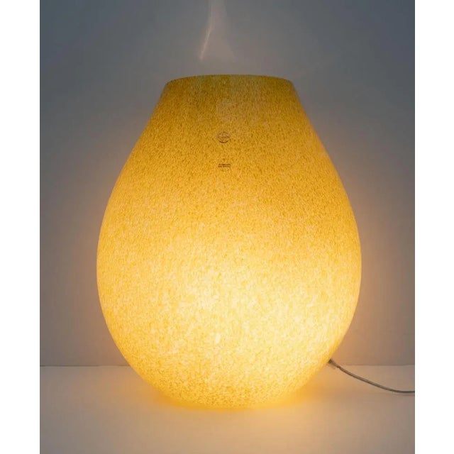 Italian Modern Murano Glass Pulegoso Table Lamp by Carlo Nason, 1990s For Sale - Image 3 of 9
