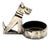 Small Art Deco Silver-Plated Ric & Mac Ashtray by Edouard Marcel Sandoz for Gallia Christofle, France, 1930s For Sale