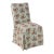 Slipcover Dining Chair in Tiger Bamboo Cream Oga For Sale