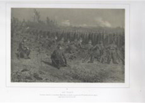 Auguste Raffet, Sape Volante, 1853, Lithograph