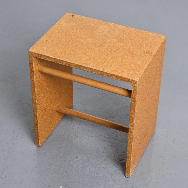 Chipboard Stool from Max Bill, 1962 For Sale - Image 9 of 11