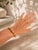 Antique English Victorian Diamond Wild Rose Floral Bangle Bracelet in 15k Gold For Sale - Image 10 of 10