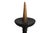 Gothic Spool Turned Pricket Floor Candlestick Holders, a Pair For Sale - Image 3 of 6