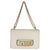 White Off White Grained Calfskin JAdior Chain Flap Bag For Sale - Image 8 of 9