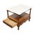 Wood Hammary Furniture Solid Cherry Country French 20" Accent End Table W. White Granite Top For Sale - Image 7 of 12