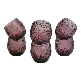 Drinking Glasses by La Vetreria, Set of 6 For Sale