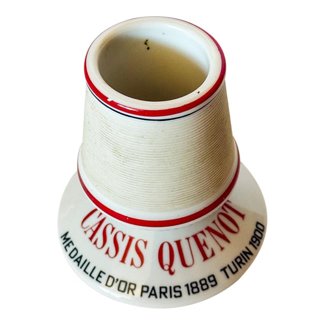 Charming Antique Cassis Quenot Parisian café advertisement match striker and keeper, circa 1900. These strikers were given...