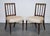 Victorian Side Chairs with Cream Fabric Seats For Sale - Image 5 of 17