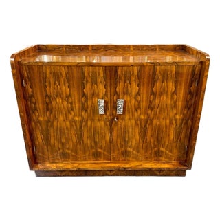 Early 20th Century Art Deco Style Rosewood Credenza For Sale