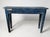 Blue Patinated Wooden Console Table, 1940s For Sale - Image 11 of 15