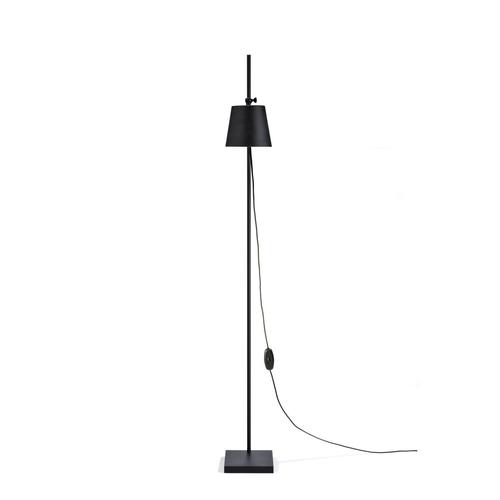 Joe Colombo Anatomy Design 2010 Black Steel Lab Floor Lamp by Joe Colombo for Karakter For Sale - Image 4 of 10