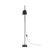 Joe Colombo Anatomy Design 2010 Black Steel Lab Floor Lamp by Joe Colombo for Karakter For Sale - Image 4 of 10