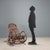 Vintage rocking chair made of bamboo. This piece is attributed to the mentioned designer/maker. It has no attribution mark...