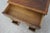 Baker Furniture Company Baker George III Style Burl Walnut Kneehole Desk Chest For Sale - Image 4 of 12