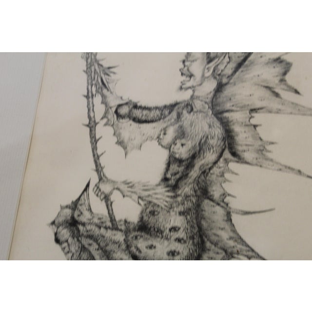 Up for sale is a framed and signed original art print by Leonor Fini, created in the contemporary period. The medium-sized...