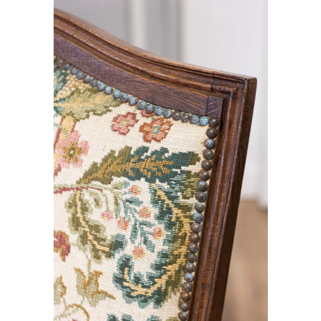 Beige 20th Century French Mutton Leg Walnut Sofa For Sale - Image 8 of 11