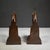 Art Deco Bronze & Copper Plated Trojan Horse Bookends c.1930 For Sale In San Francisco - Image 6 of 7