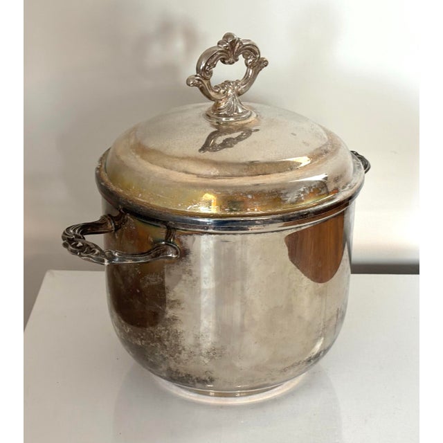 1970s Leonard Silver Ice Bucket For Sale - Image 6 of 10