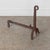 1950s Pair of French Wrought Iron Andirons For Sale In Los Angeles - Image 6 of 9