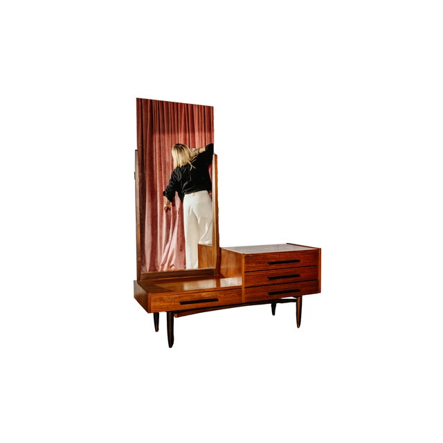 Mid-Century Teak Dressing Table, 1960 For Sale - Image 10 of 10
