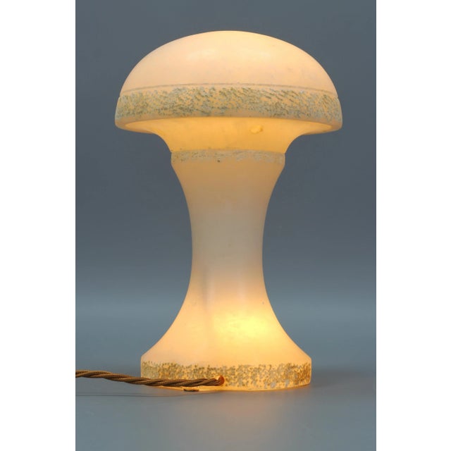 Mid-Century Modern Alabaster Mushroom Lamp, Italy, 1950s For Sale - Image 10 of 18