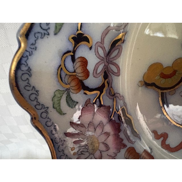 Imari Style English 19th Century Plate For Sale - Image 13 of 14