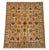 Saffron Sultanabad Design Area Rug, Hand-Knotted Wool, 8x10, Gold & Teal For Sale - Image 4 of 12