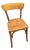 Honey Thin Slim Back Dining Chair from Baumann, 1950s For Sale