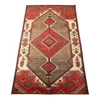 Middle Eastern Afshari Rug For Sale
